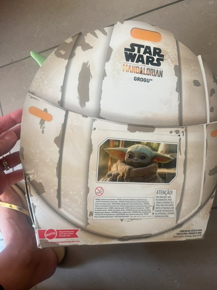 Figurine peluche star wars bébé Yoda neuve - photo numéro 2