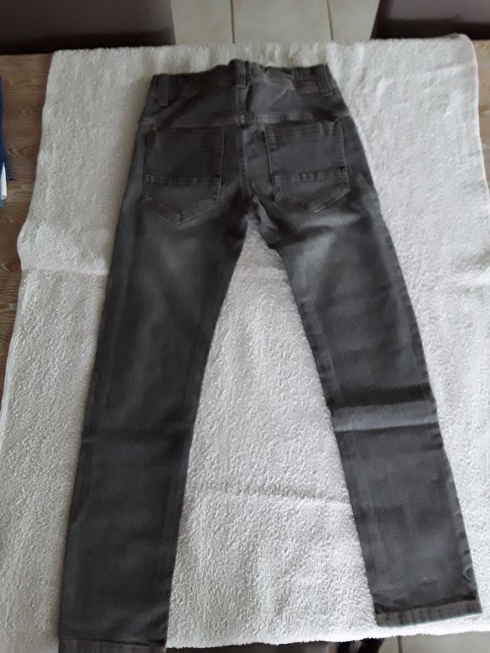 Jean slim gris 10 ans
