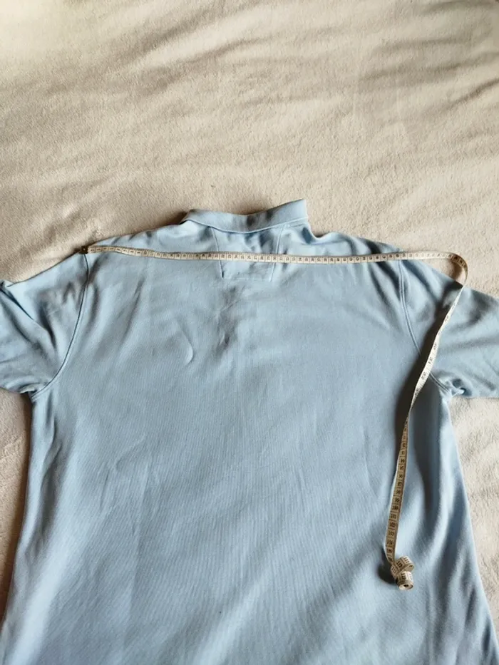 Polo vintage Nautica bleu ciel taille L - photo numéro 10