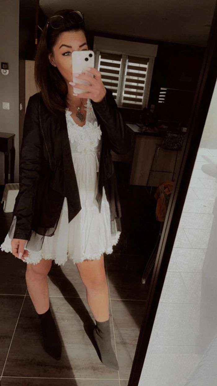 Veste bi matière - photo numéro 6