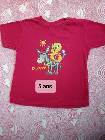Tee-shirt 5 ans