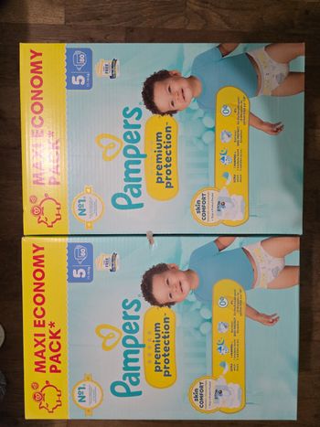 🌟 Pampers premium protection 2x80 couches - Taille 5 (11 - 16 kg) 🌟
