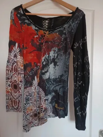 Tee shirt manches longues Desigual