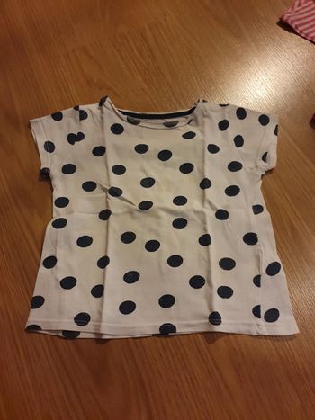 tee shirt petit pois verbaudet