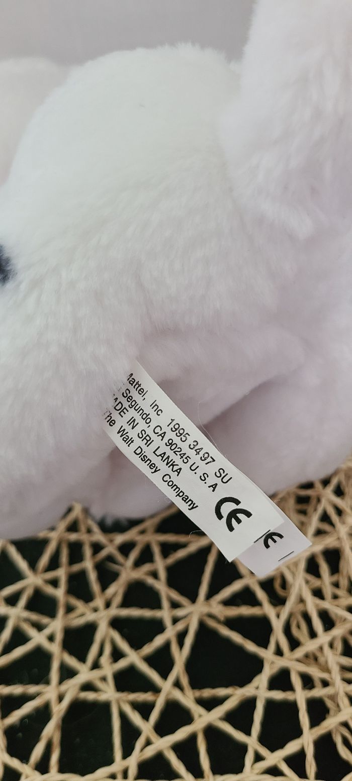 Peluche Penny chien DISNEY Mattel Les 101 dalmatiens vintage - photo numéro 6