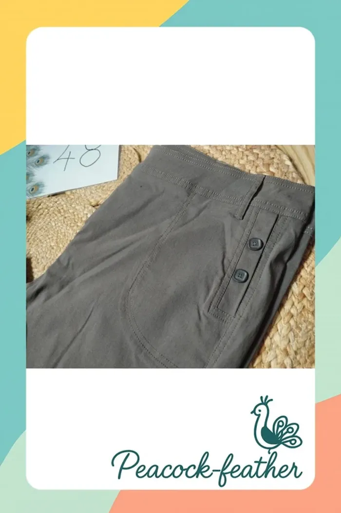 Pantalon marron 48 neuf - photo numéro 2