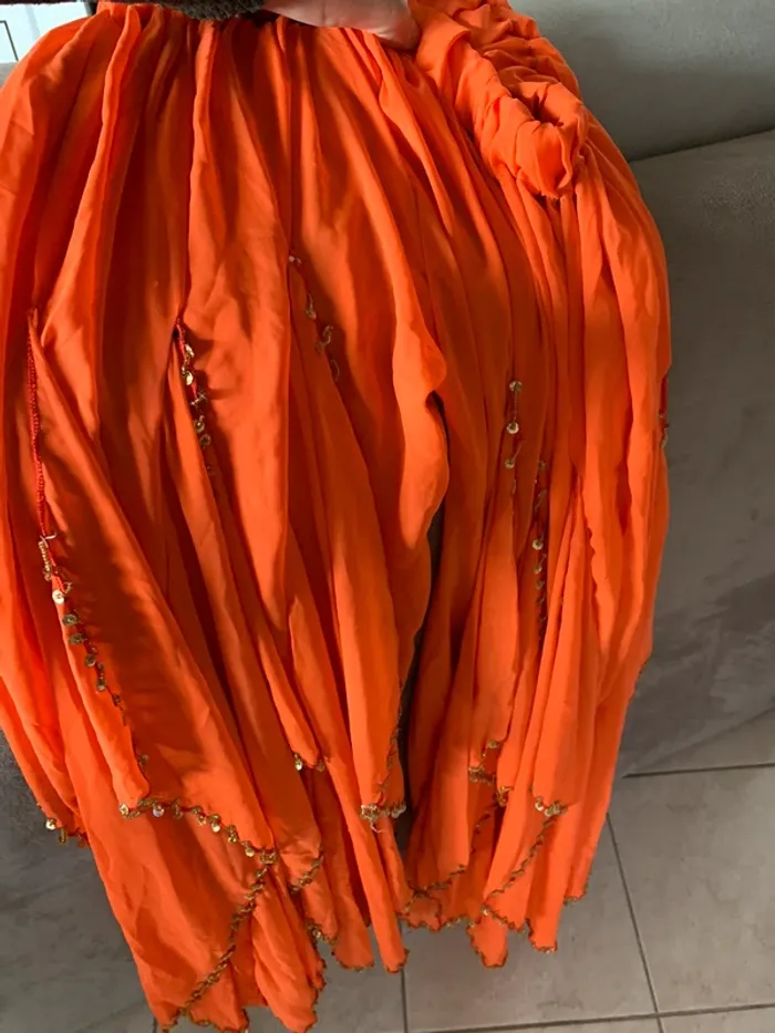 Pantalon saroual de danse orientale - photo numéro 2