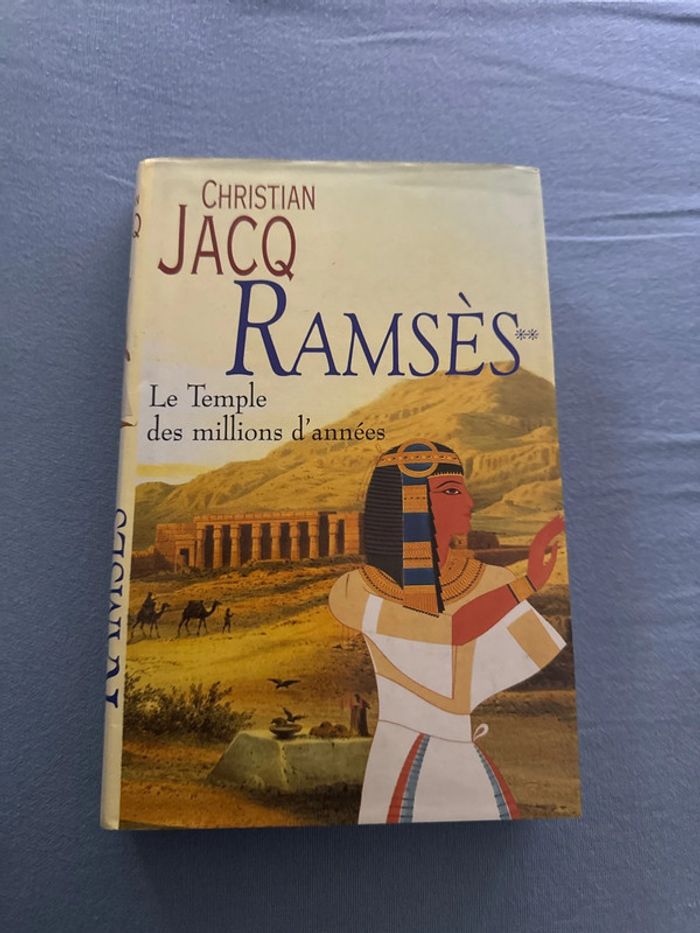Livre Ramsès - le temple des millions d’années - Christian Jacq