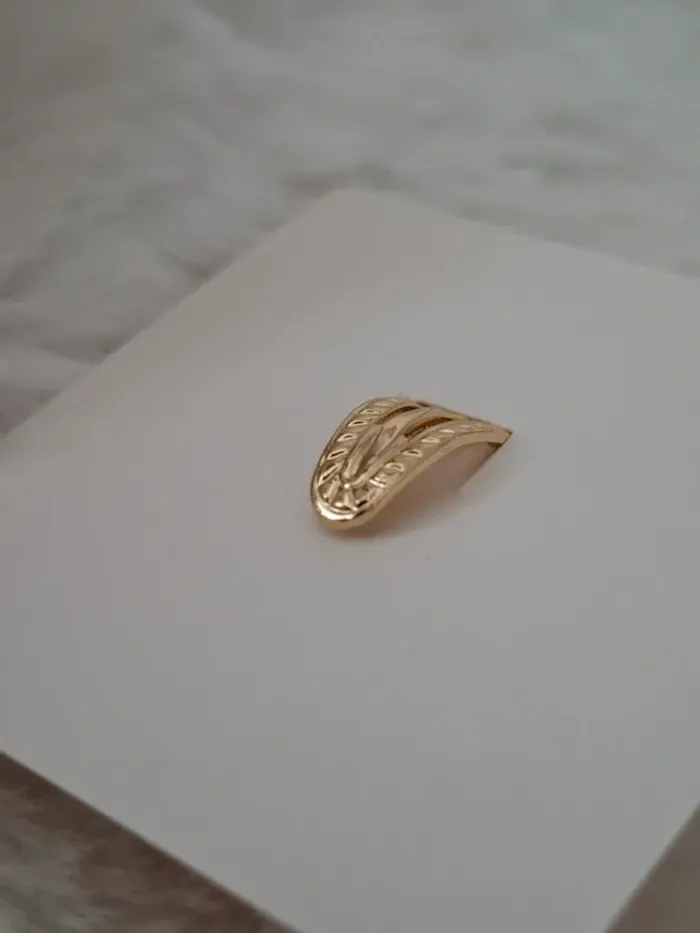 Bague dorée étincelante Make a Wish - photo numéro 3
