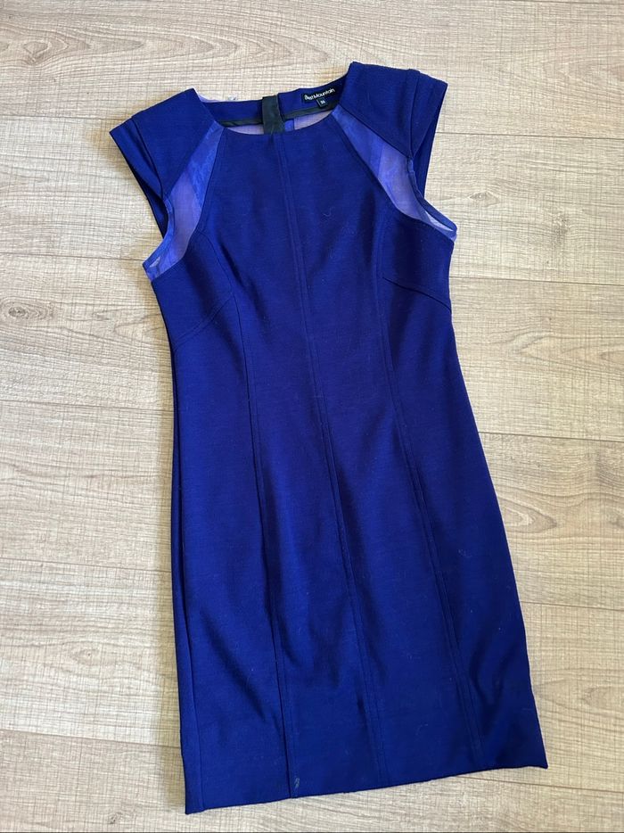 Robe bleue violine à manches courtes Best Mountain taille 36 bon état - photo numéro 7