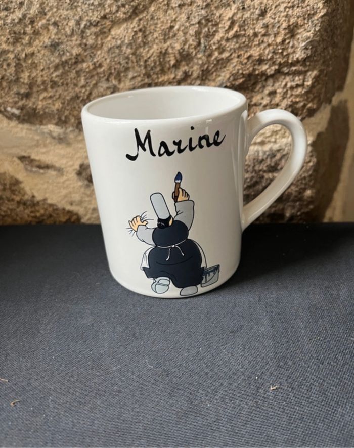 Mug prénom Marine Mam’Goudig faïence de Pornic - photo numéro 2