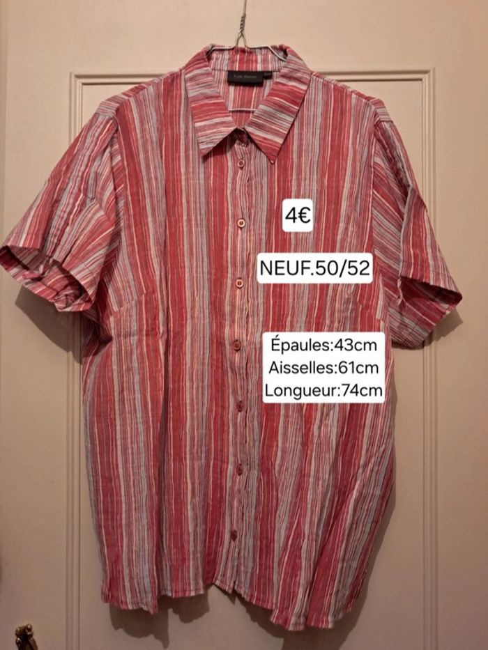 Chemise NEUVE pour femme taille 50 / 52
