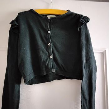 Gilet fille 10 ans Vert Baudet