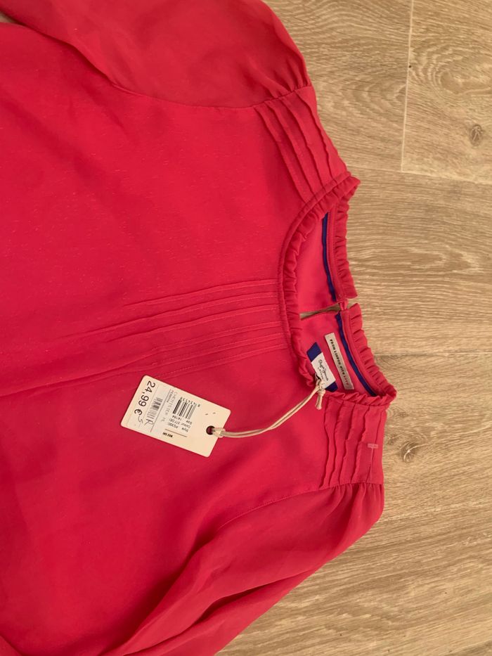 Chemisier fille rose pepe jeans - photo numéro 5