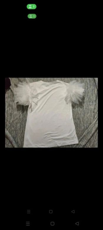Jolie haut blanc chic 💎 S.M💎