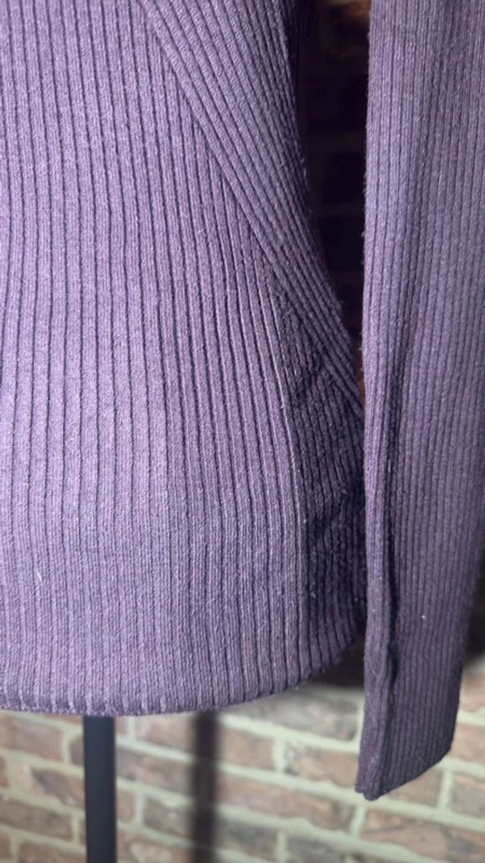 Haut brun longues manches H&M Taille XS / 34 - photo numéro 12