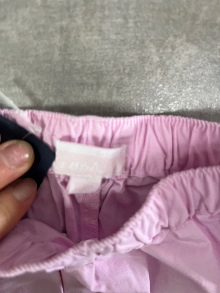 Pantalon rose fleur Kimbaloo 18mois - photo numéro 3