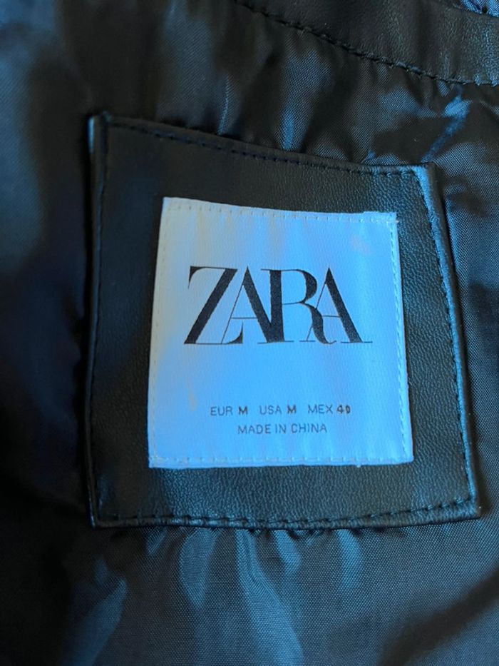 Blouson/perfecto homme Zara - photo numéro 10