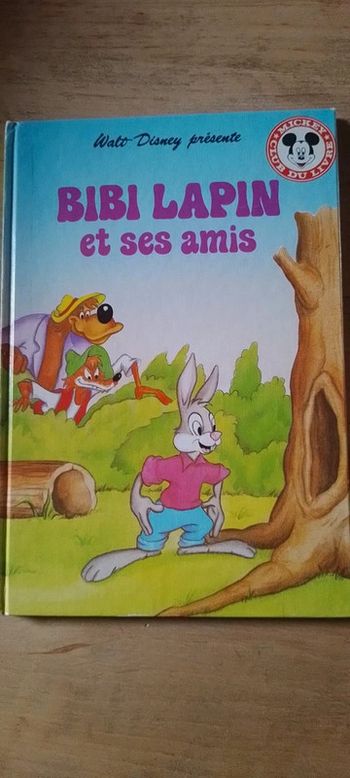 Bibi le lapin et ses amis Disney Vintage 1979