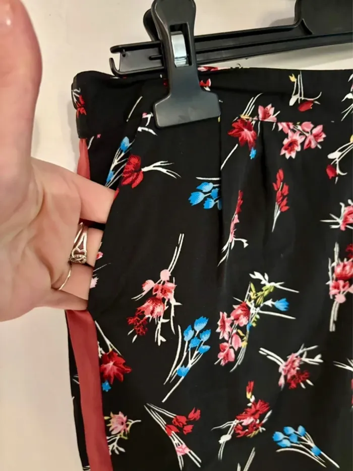 Pantalon fleuri Anna Karel - Taille 38 - photo numéro 4