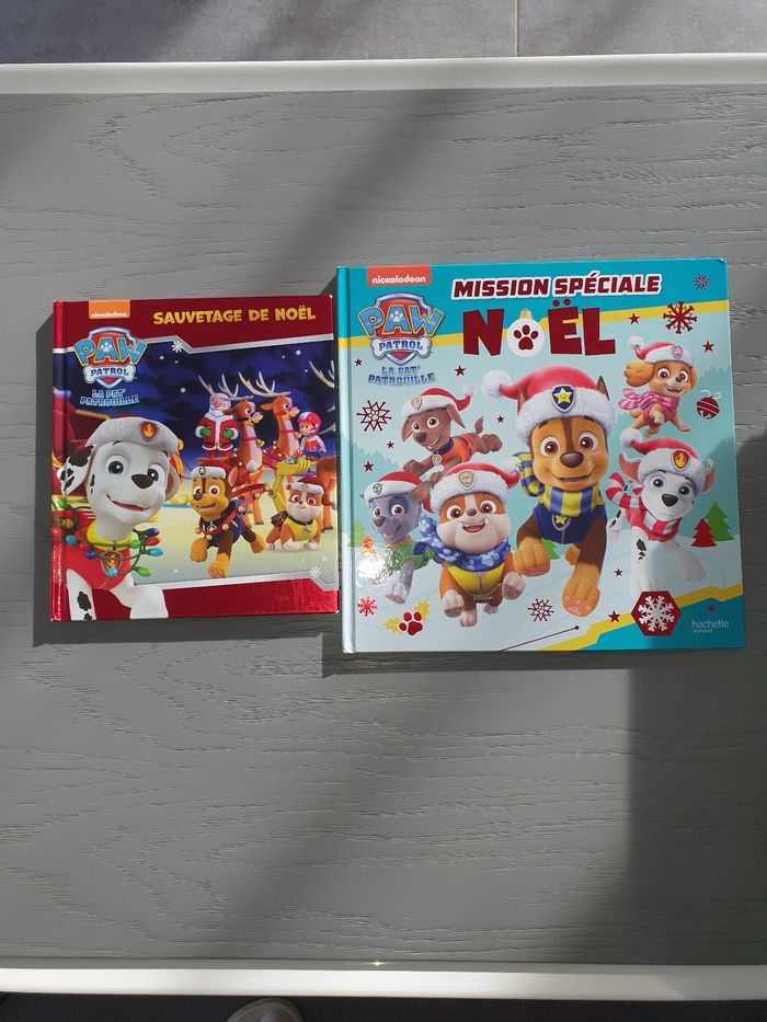 Lot 2 livres Pat patrouille
