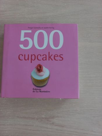 Livre recette 500 cupcakes