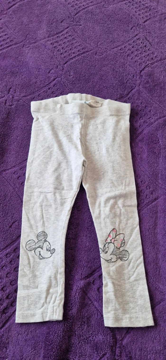 Legging fille minnie 24 mois
