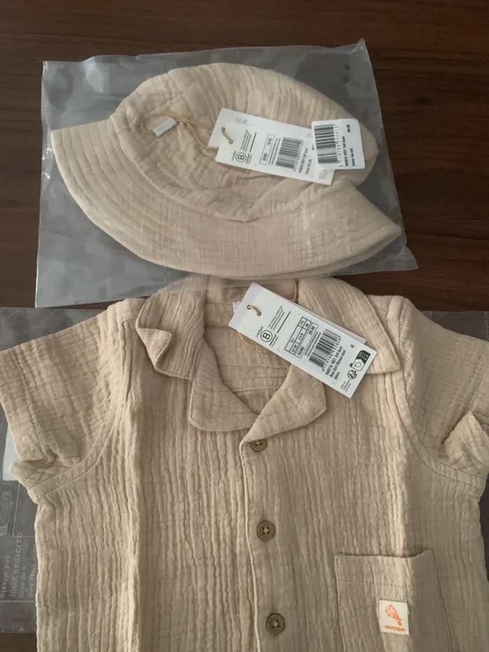 Noppies chapeau unisexe T 3-6 mois - photo numéro 3