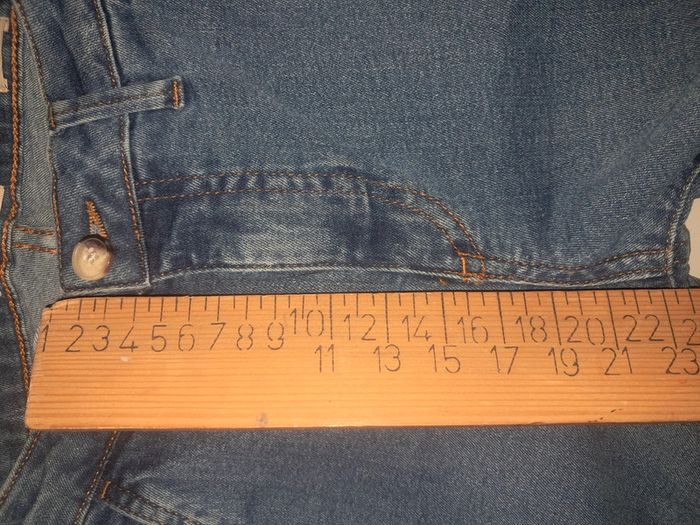 Happy jean taille haute jambe large T.36 - photo numéro 12