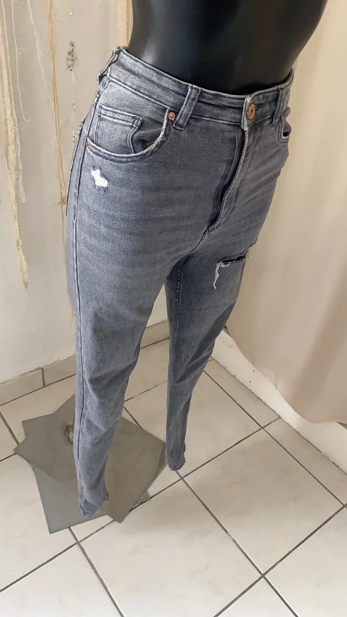 Jean gris Bershka - photo numéro 2