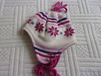 bonnet doublé polaire Quechua taille 2/3 ans