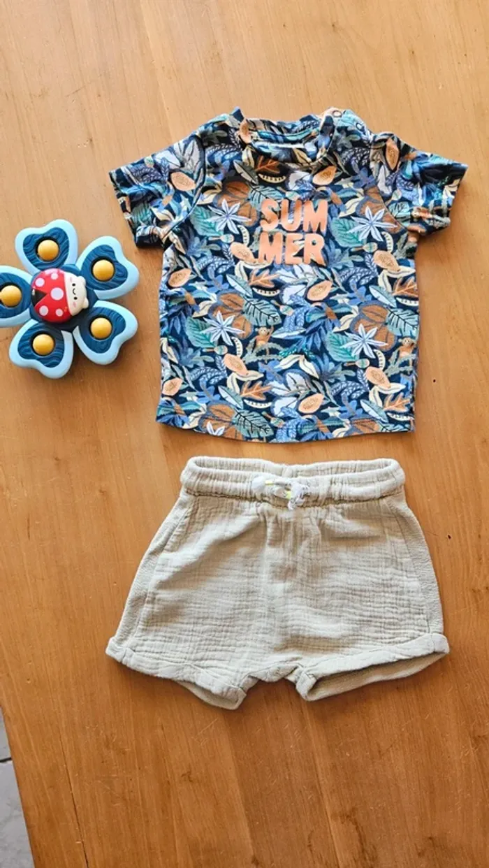 Ensemble bébé été 6 mois.