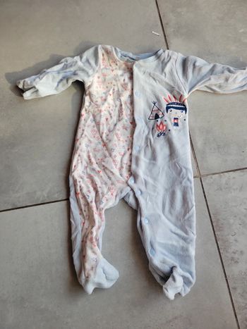 Bodie gigoteuse ouverture devant taille 74 cm bébé