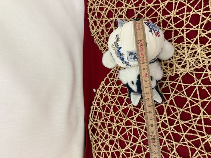 Peluche boule lapin tartine et chocolat - photo numéro 3