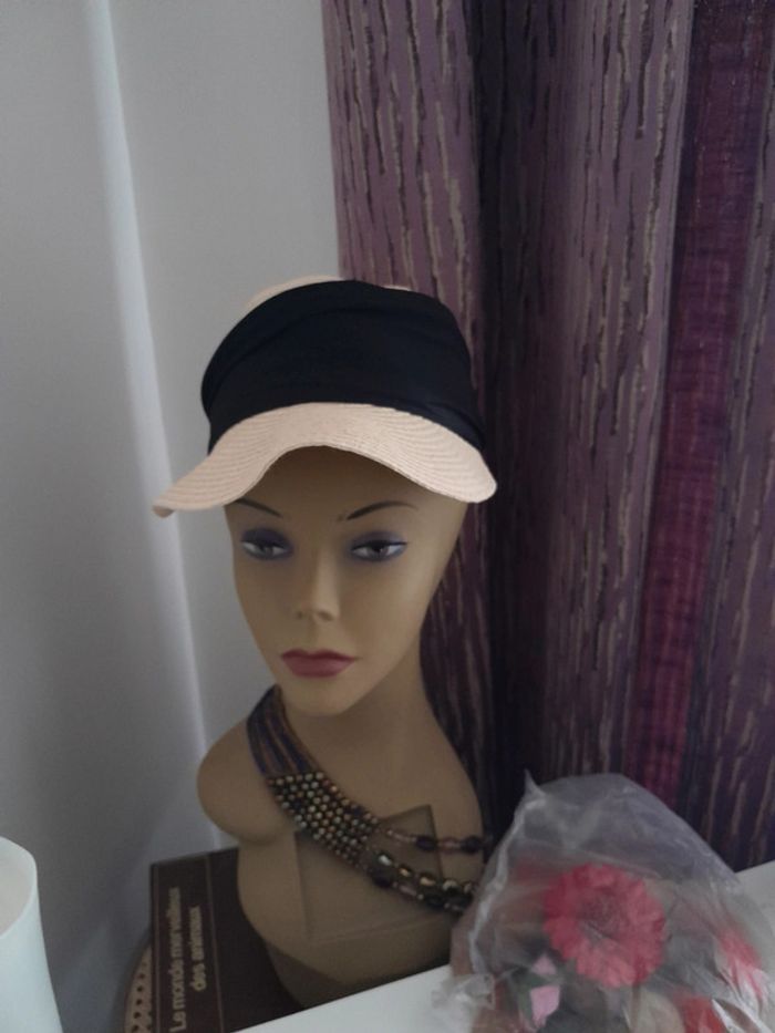 Casquette paillettes avec noeud - photo numéro 4