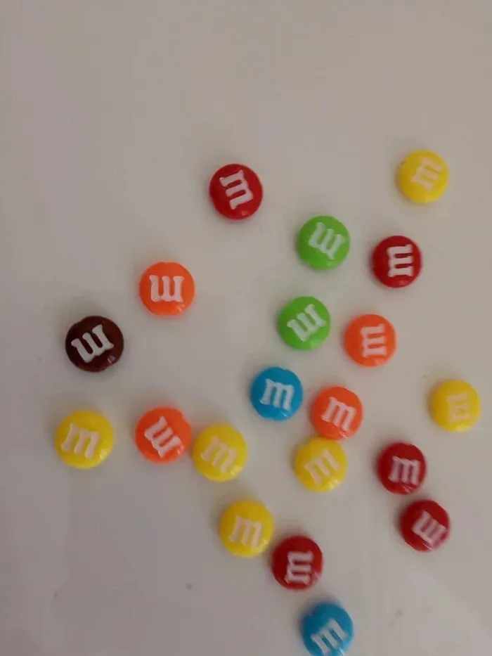 Lot m&m's accessoire miniature poupée