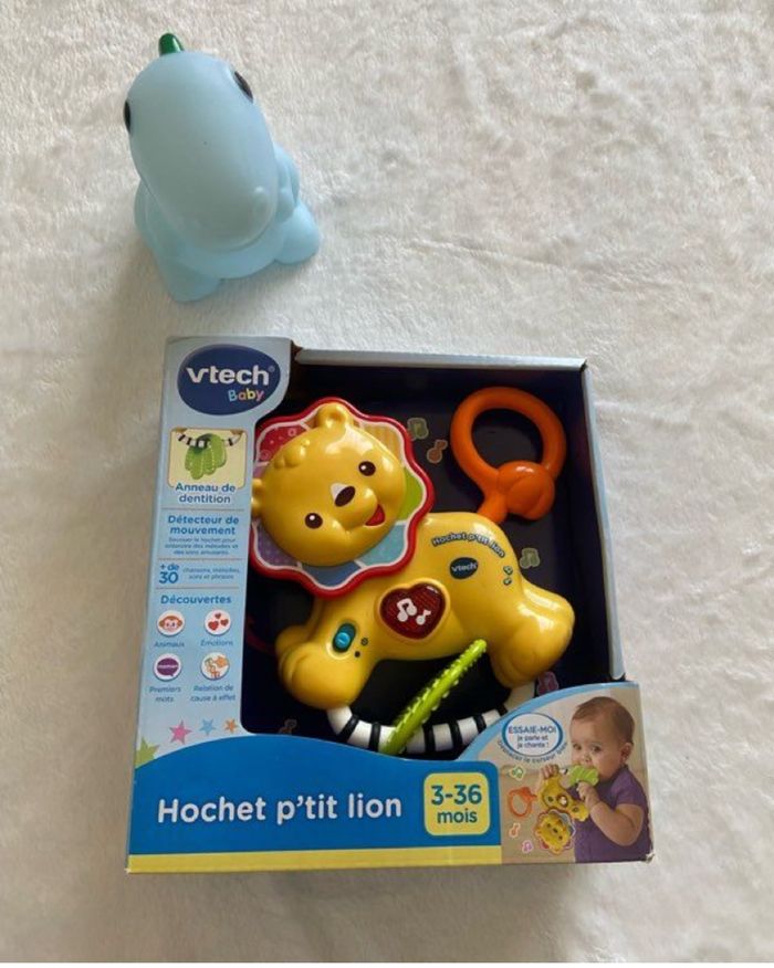 Hochet P'tit Lion VTech (3-36 mois) - Éveil et Amusement Garantis !