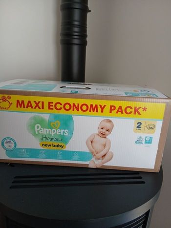 104 couches pampers harmonie 