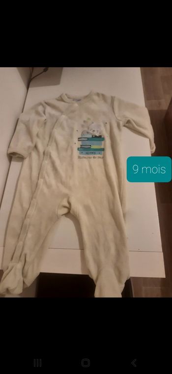 Pyjama 9 mois