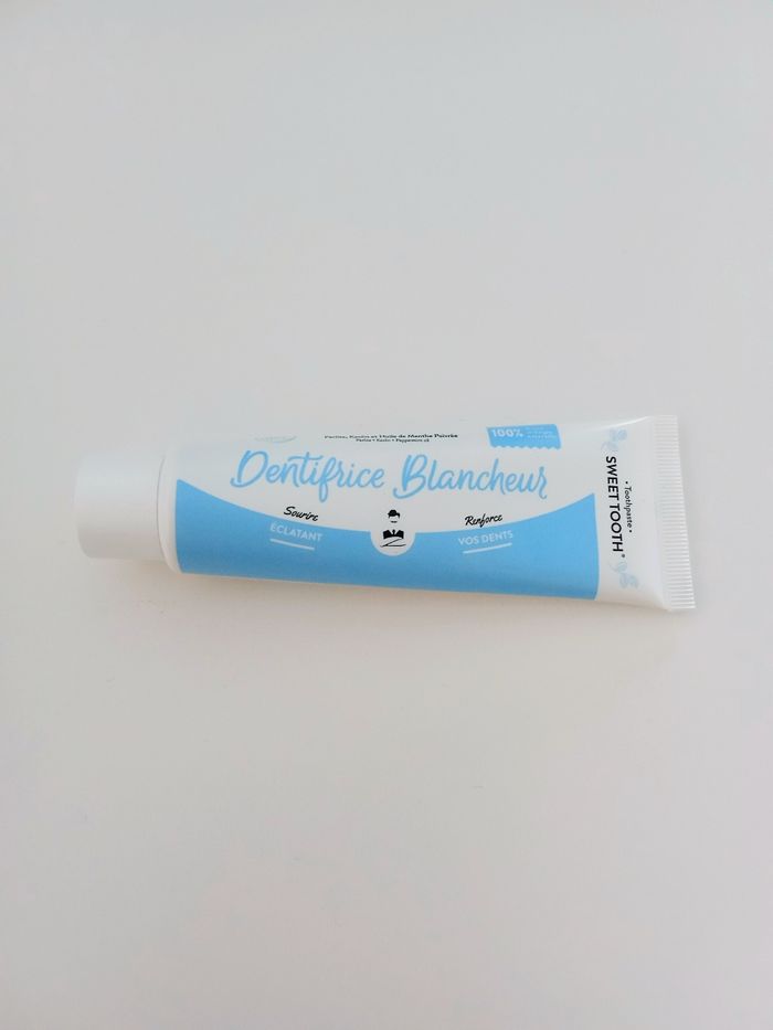 Dentifrice Blancheur "Sweet Tooth" Monsieur BARBIER - 50ml - NEUF - photo numéro 3