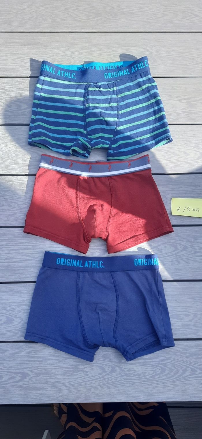Lot 3 caleçons 6/8ans