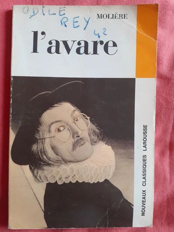 L'avare - Molière
