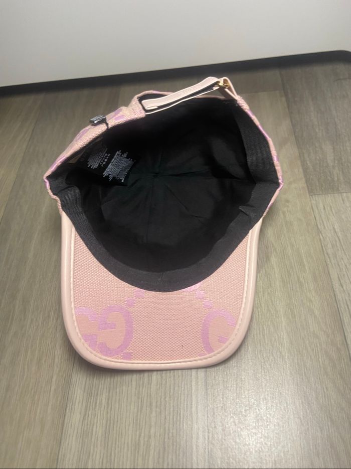 Casquette Gucci rose - photo numéro 5