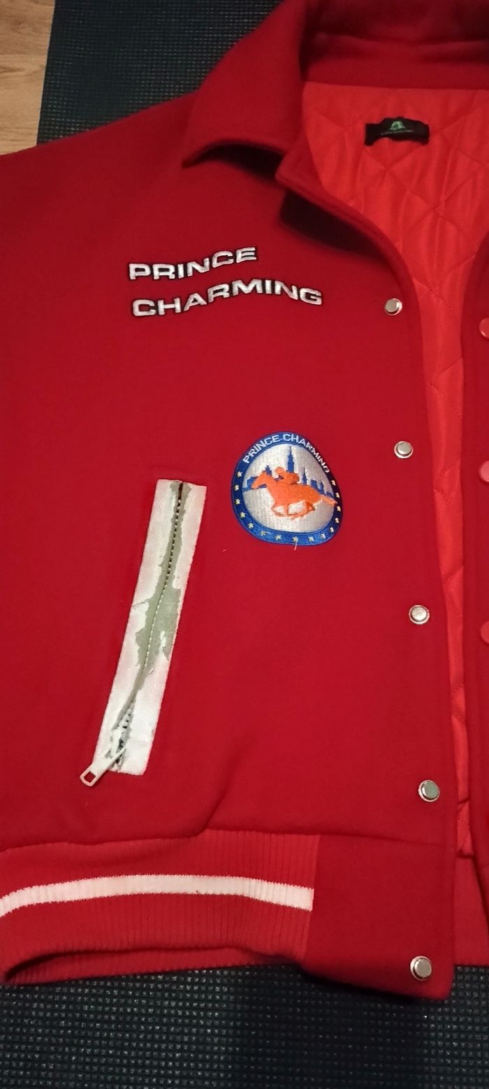 Bombers Vintage Rouge Blanc - photo numéro 3