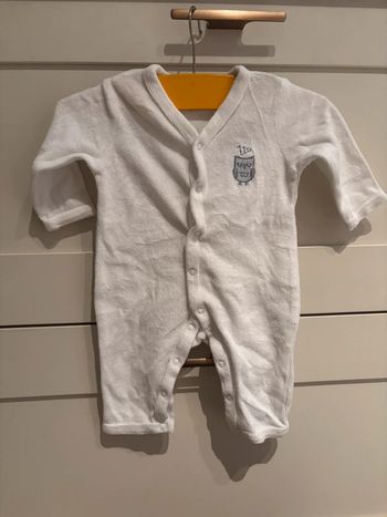 Pyjama en velours Bel&Bo taille 3 mois