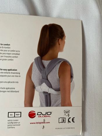Redresse dos support claviculaire