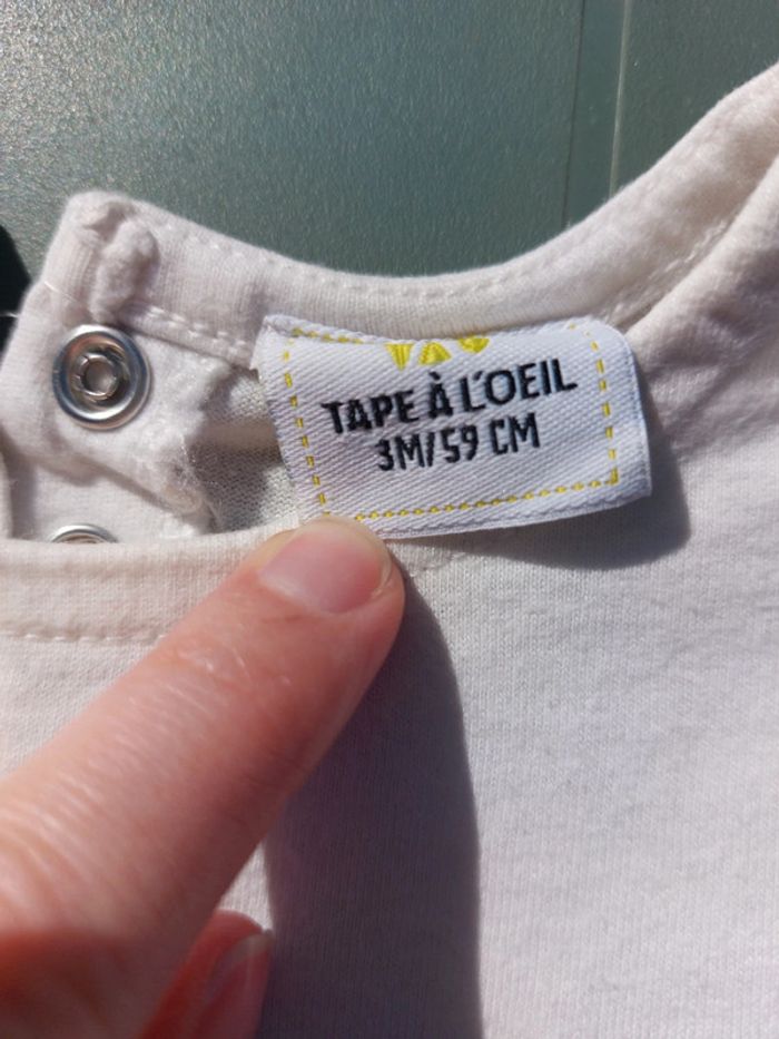 T shirt tape à l'œil - photo numéro 3