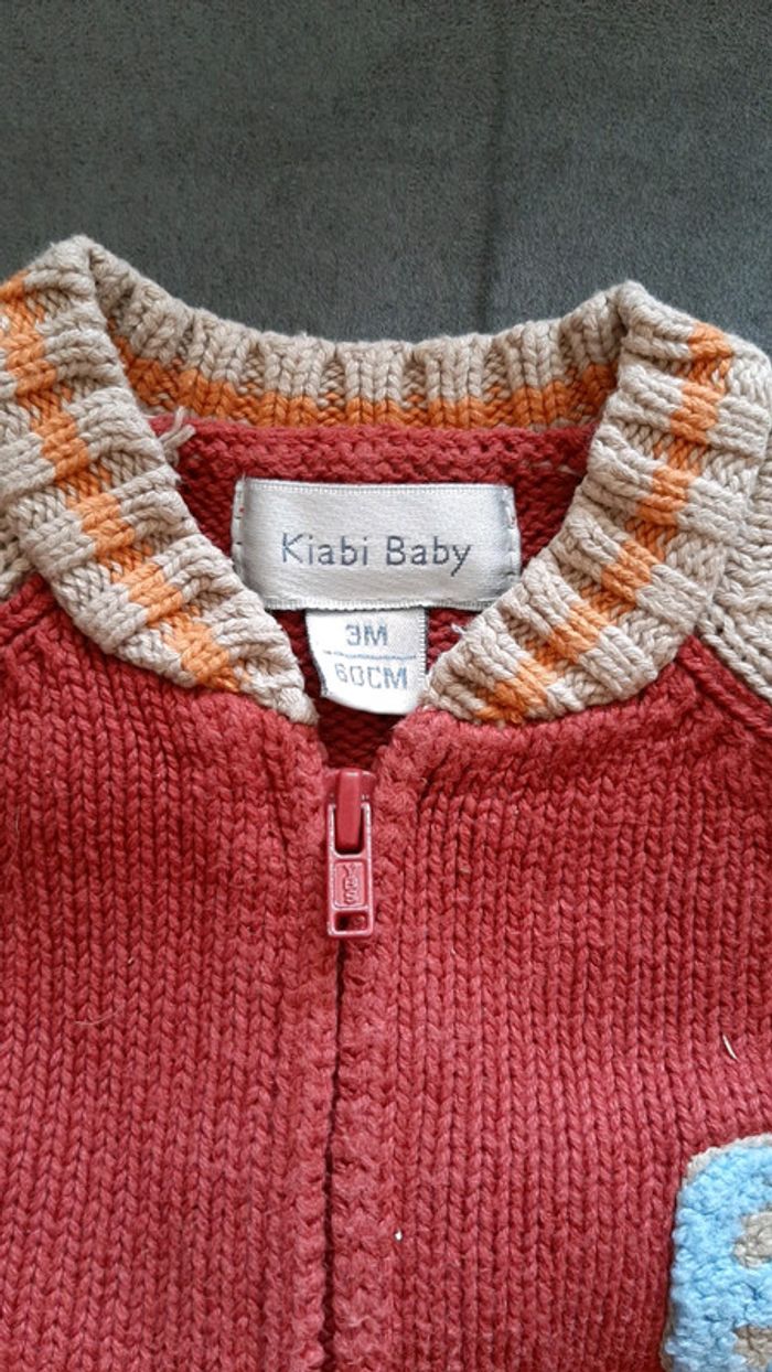 Gilet bébé garçon 3mois - photo numéro 2