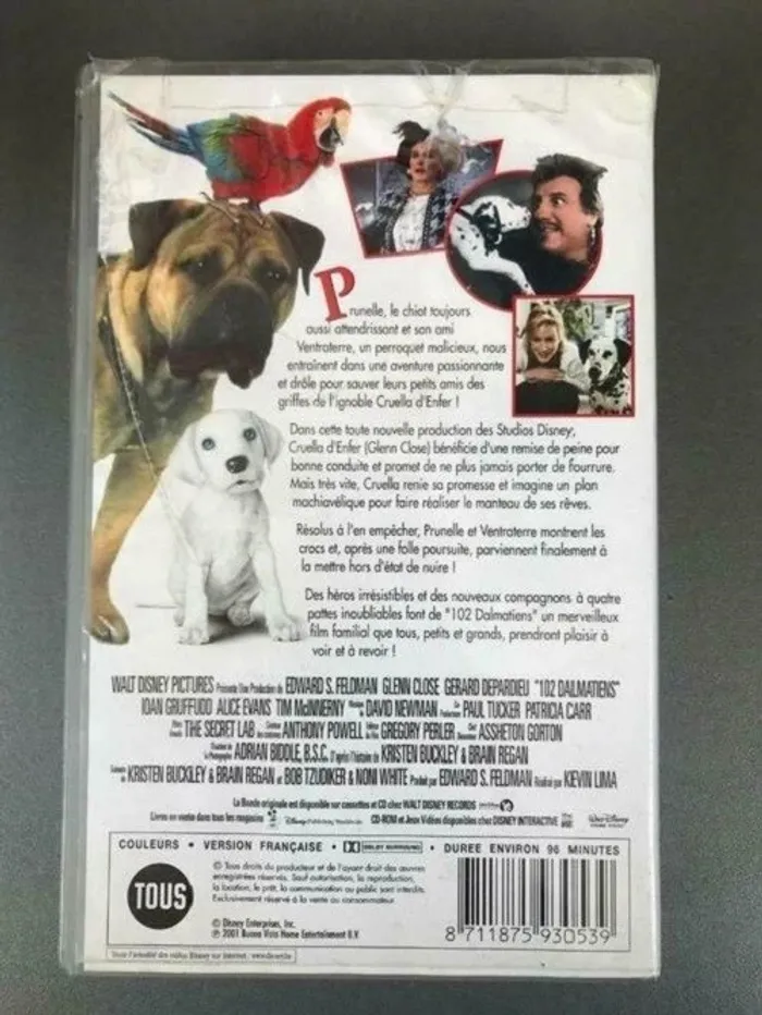 VHS 102 Dalmatiens - photo numéro 3