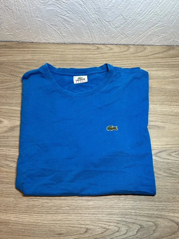 T-shirt Lacoste - couleur bleu - taille L